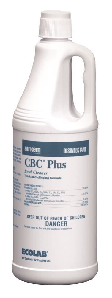 GuestSupply CA | Ecolab® CBC® Plus Bowl Cleaner, 32oz #6105705